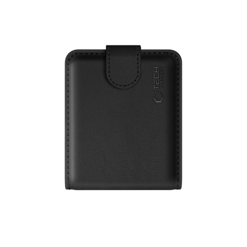 Θήκη πορτοφόλι Tech-Protect για Samsung Galaxy Z Flip 8, μαύρη