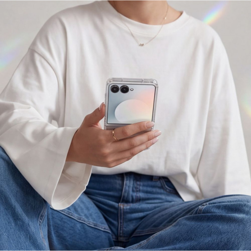 Θήκη Tech-Protect FlexAir Hybrid για Samsung Galaxy Z Flip 8, Διάφανη