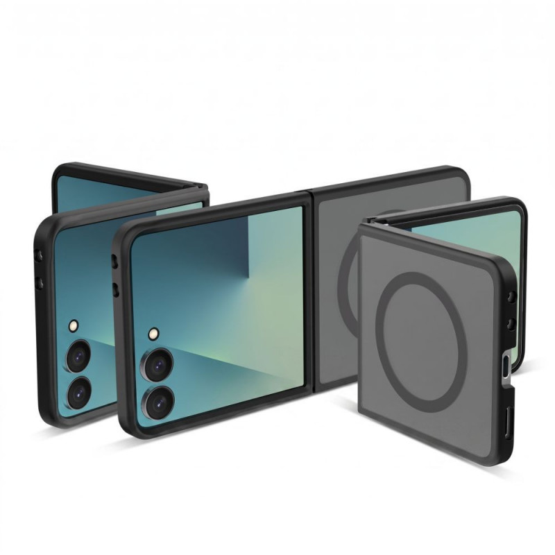 Θήκη Tech-Protect Magmat MagSafe THP5583 για Samsung Galaxy Z Flip 8, μαύρο ματ