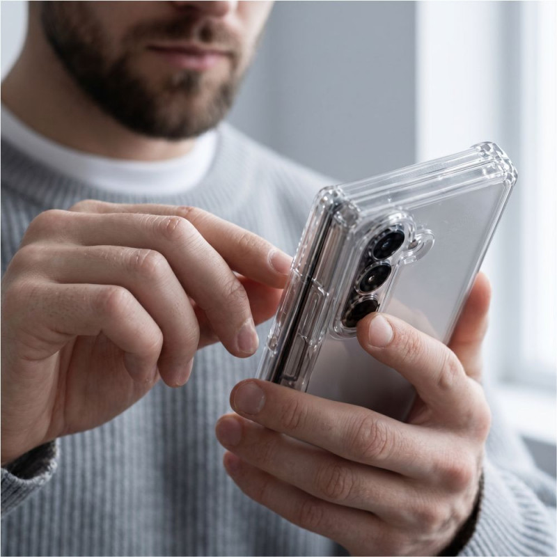Θήκη Tech-Protect FlexAir Hybrid για Samsung Galaxy Z Fold 8 Ultra, Διάφανη