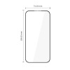 Tech-Protect Glass Fit+ Ενισχυμένο Γυαλί για OnePlus Nord 6 (2 τεμ.), Μαύρο