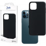 Θήκη smartphone 3MK Matt Case για Apple iPhone 12/12 Pro, μαύρη