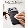 Θήκη ESR Leather Kickstand MagSafe για Apple iPhone 17 Pro Max / 18 Pro Max, Μαύρη