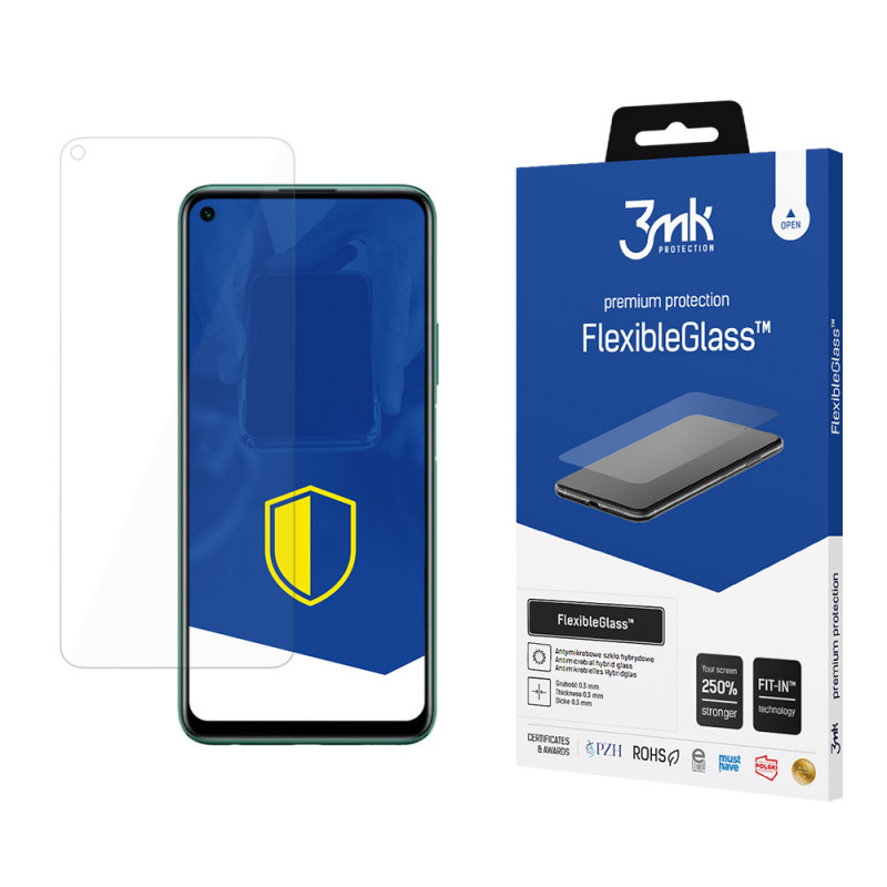 3MK FlexibleGlass Υβριδικό Γυαλί Προστασίας Οθόνης για Huawei P40 Lite 5G