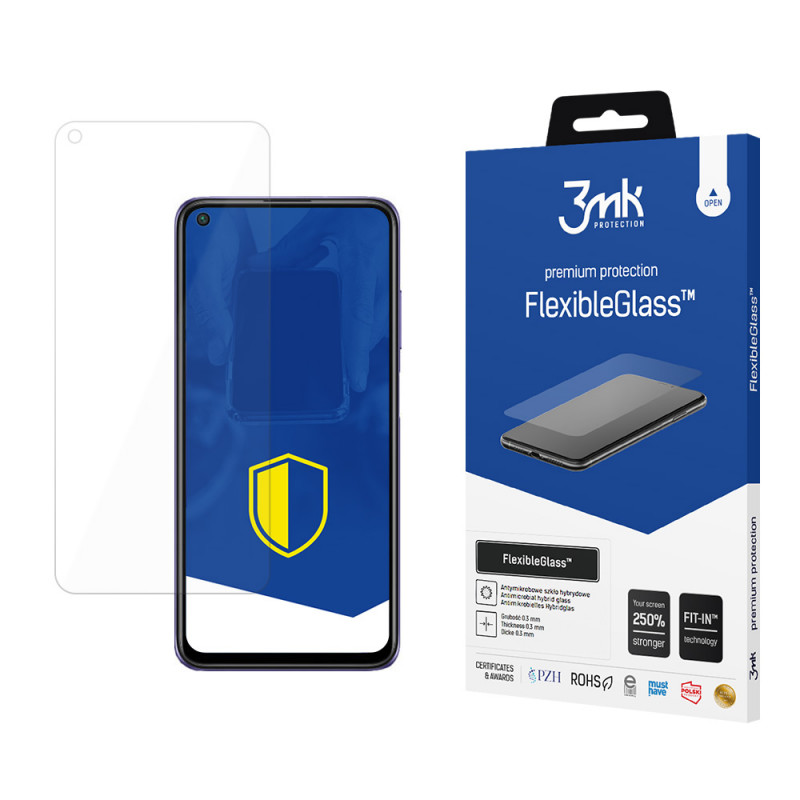 3MK FlexibleGlass Υβριδικό Γυαλί Προστασίας Οθόνης για Redmi Note 9T 5G
