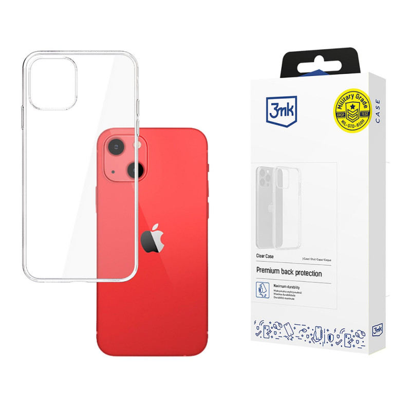 Θήκη 3MK Clear Case για Apple iPhone 13 (3MK3325), διαφανής