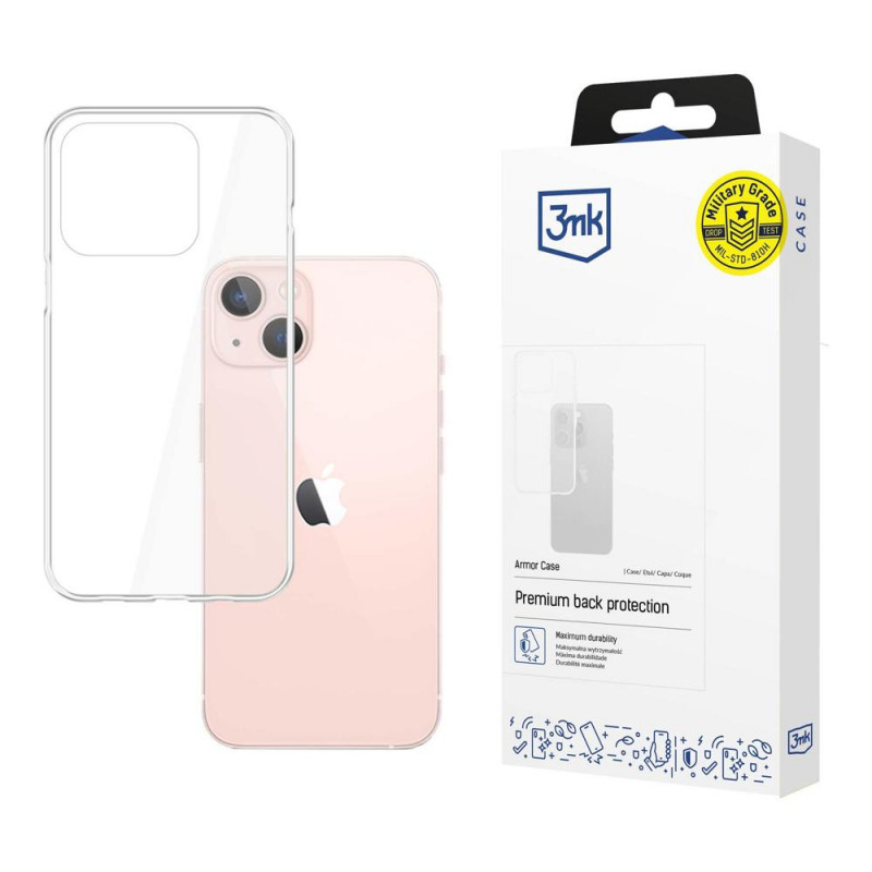 Θήκη 3MK Armor για Apple iPhone 14 Plus / 15 Plus, διαφανής