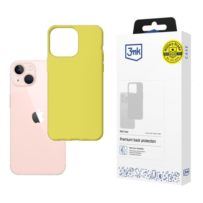 Θήκη 3MK Matt Case 3MK4036 για Apple iPhone 14 Plus / 15 Plus, lime
