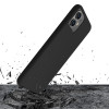 Θήκη σιλικόνης 3MK για Samsung Galaxy A24 4G, μαύρη
