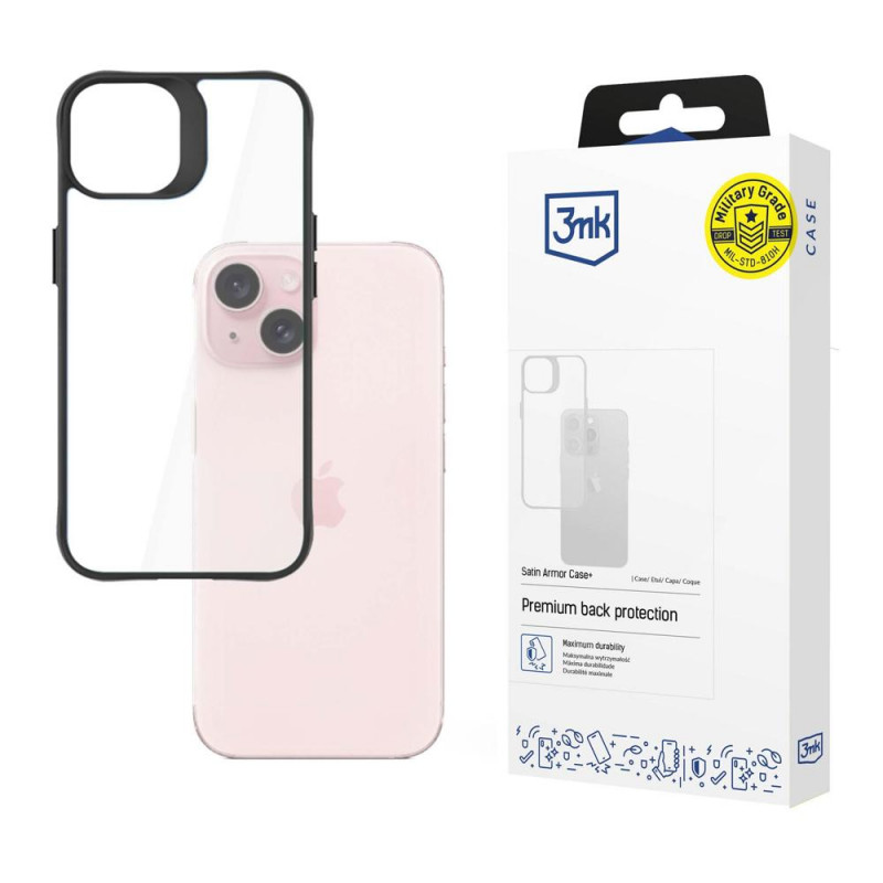 Θήκη 3MK SatinArmor+ για Apple iPhone 15 Plus / 14 Plus