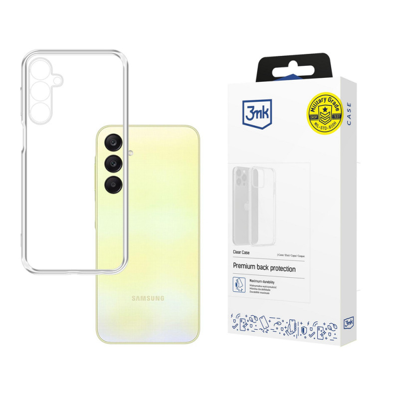 Θήκη 3MK Clear Case για Samsung Galaxy A25 5G, Διαφανής