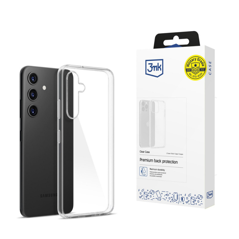 Θήκη 3MK Clear Case 3MK15856 για Samsung Galaxy S24, Διαφανής