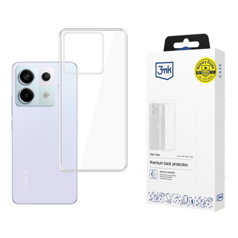 Θήκη 3MK Clear Case για Xiaomi Redmi Note 13 Pro 5G, διαφανής