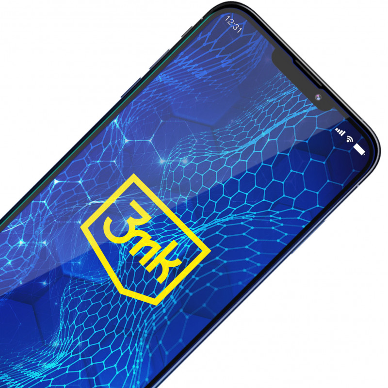 3MK HardGlass Max Lite Ενισχυμένο Γυαλί Προστασίας Οθόνης για Samsung Galaxy M15 5G, Μαύρο