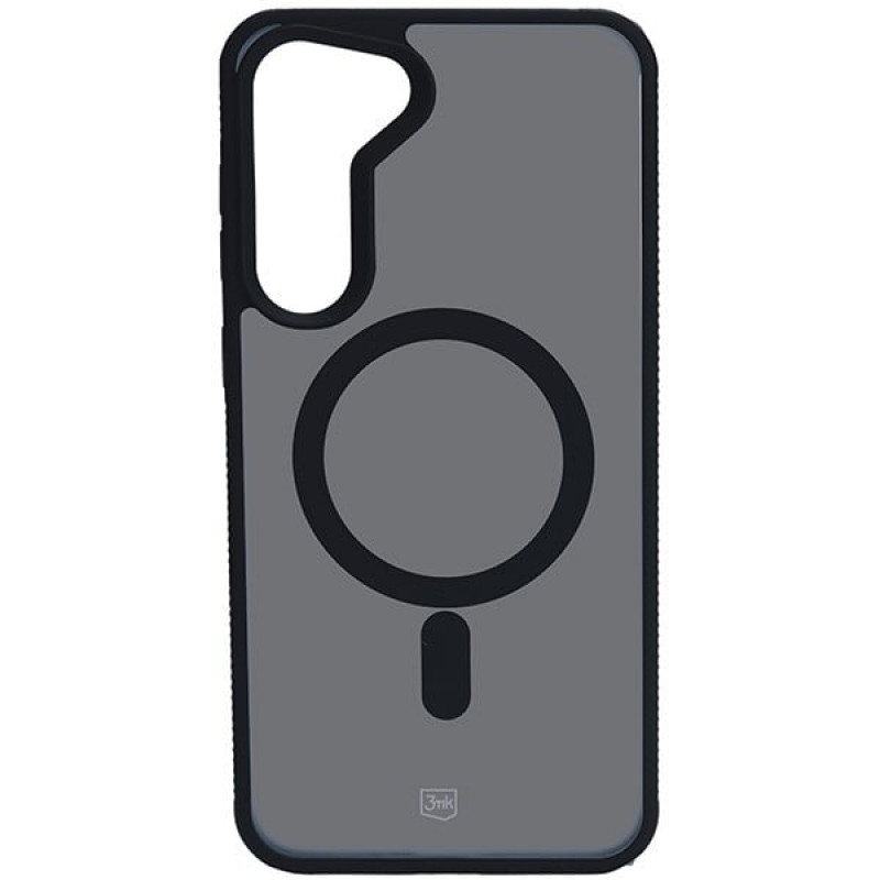 Θήκη 3MK Smoke MagCase με MagSafe για Samsung Galaxy S23 5G, Μαύρη