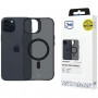Θήκη 3MK Smoke MagCase με MagSafe για Apple iPhone 15, Ημιδιαφανής