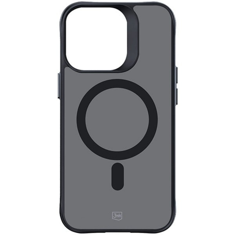 Θήκη 3MK Smoke MagCase με MagSafe για Apple iPhone 15 Pro, Ημιδιαφανής