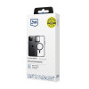 Θήκη 3MK Satin Armor MagCase με MagSafe για Apple iPhone 12 Pro Max, Διάφανη με Μαύρο Πλαίσιο