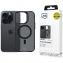 3MK Smoke MagCase με MagSafe για Apple iPhone 15 Pro Max, Ημιδιαφανές (156061-0)