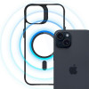 Θήκη 3MK Satin Armor MagCase με MagSafe για Apple iPhone 15 Plus, Διάφανη με Μαύρο Πλαίσιο (156080-0)