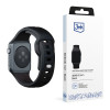 3mk Σιλικόνης Λουράκι Ρολογιού για Apple Watch 38/40/41 mm, μαύρο