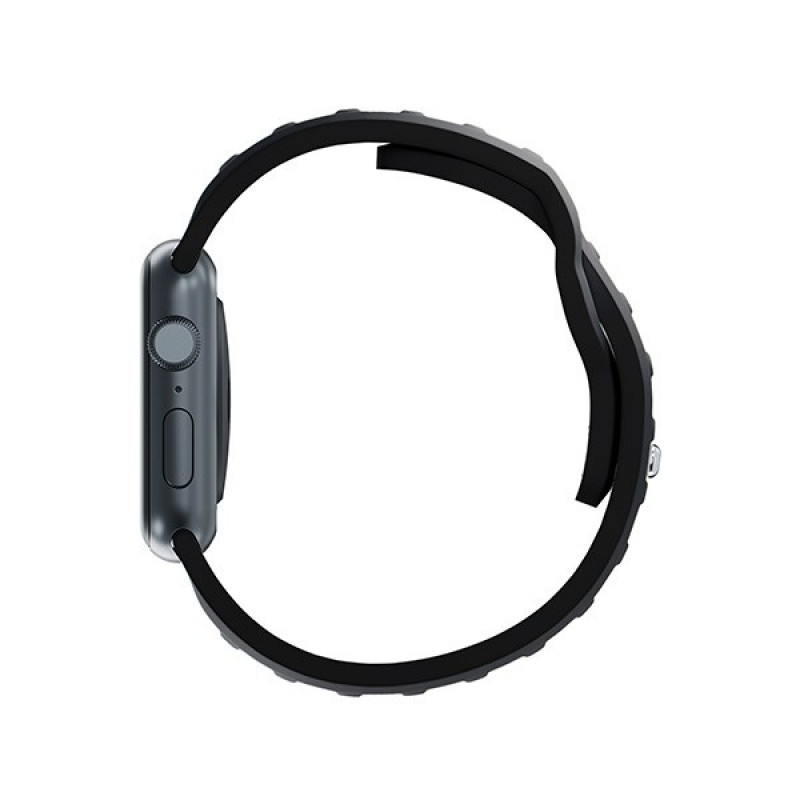 3mk Σιλικόνης Λουράκι Ρολογιού για Apple Watch 38/40/41 mm, μαύρο