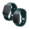 Λουράκι ρολογιού 3mk Silicone για Apple Watch 38/40/41 mm, evergreen