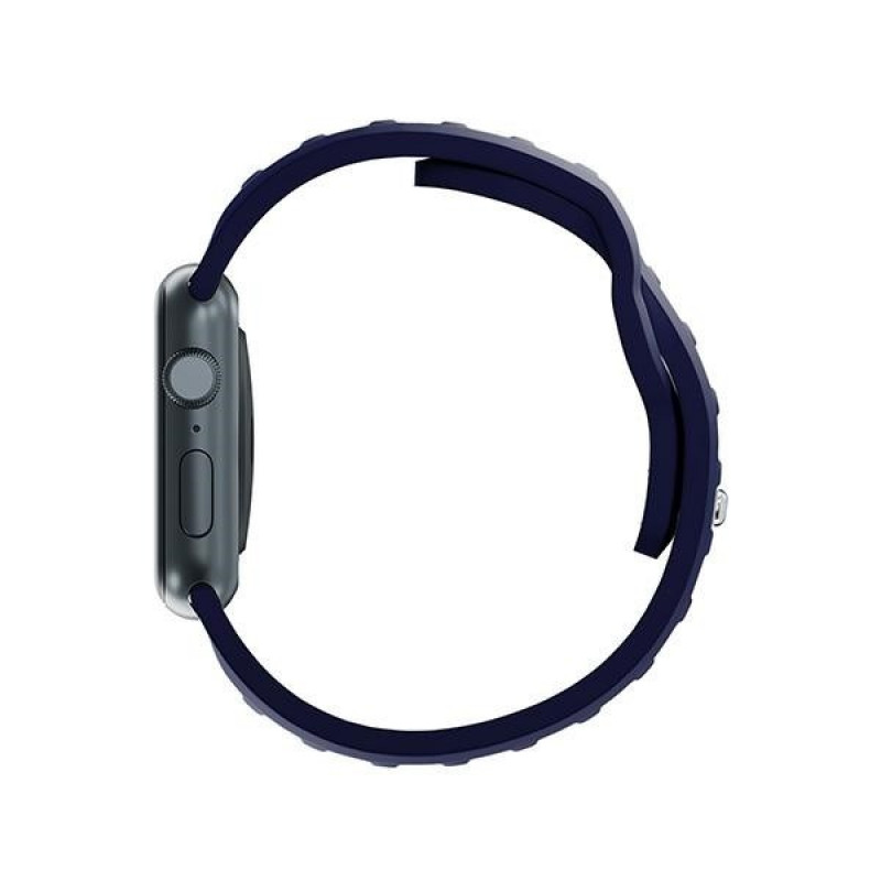 Λουράκι ρολογιού από σιλικόνη 3mk για Apple Watch 38/40/41 mm, θαλασσί μπλε