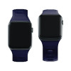 Λουράκι ρολογιού από σιλικόνη 3mk για Apple Watch 38/40/41 mm, θαλασσί μπλε