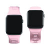 Λουράκι ρολογιού 3mk Silicone για Apple Watch 38/40/41 mm, ροζ πούδρας