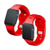 3mk Σιλικόνης Λουράκι Ρολογιού για Apple Watch 38/40/41 mm, κόκκινο