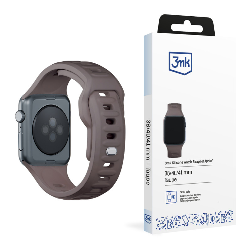 3mk Σιλικόνης Λουράκι Ρολογιού για Apple Watch 38/40/41 mm, ταυ