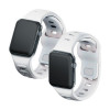 Λουράκι ρολογιού 3mk Silicone για Apple Watch 38/40/41 mm, λευκό
