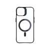 Θήκη 3MK Satin Armor MagCase με MagSafe για Apple iPhone 15, Διάφανη με Μαύρο Πλαίσιο