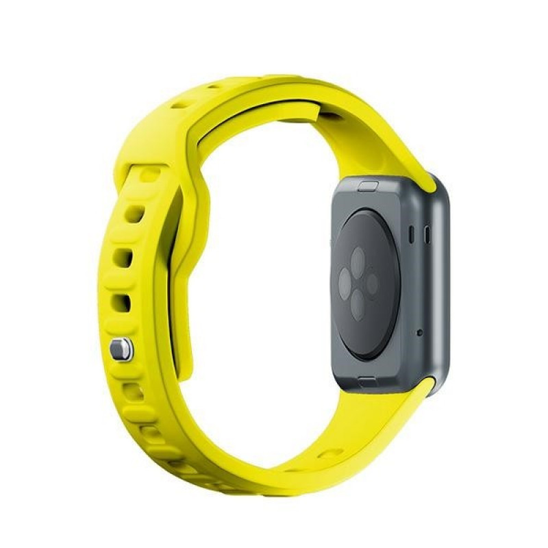 3mk Σιλικονούχο Λουράκι Ρολογιού για Apple Watch 38/40/41 mm, κίτρινο