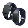 3mk Σιλικόνης Λουράκι Ρολογιού για Apple Watch 42/44/45/49 mm, γκρι