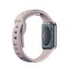 3mk Σιλικονούχο Λουράκι Ρολογιού για Apple Watch 42/44/45/49 mm, ροζ-μπεζ / latte