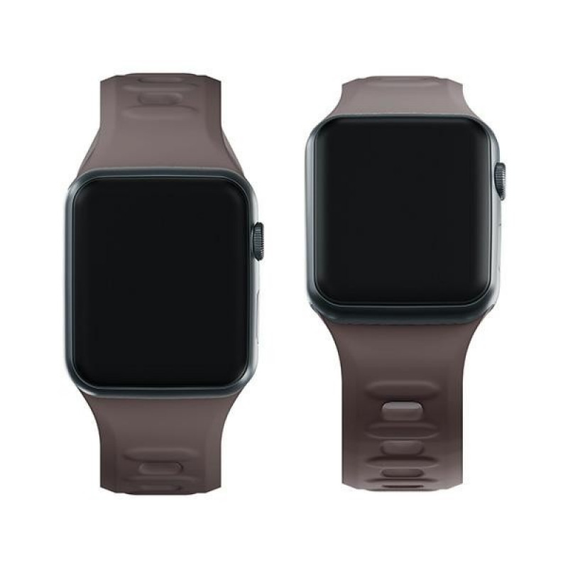 3mk Silicone Watch Strap για Apple Watch 42/44/45/49 mm, ταυ