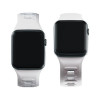 3MK Σιλικόνης Λουράκι Ρολογιού για Apple Watch 4/5/6/7/8/9/SE/Ultra, 42/44/45/49 mm, λευκό
