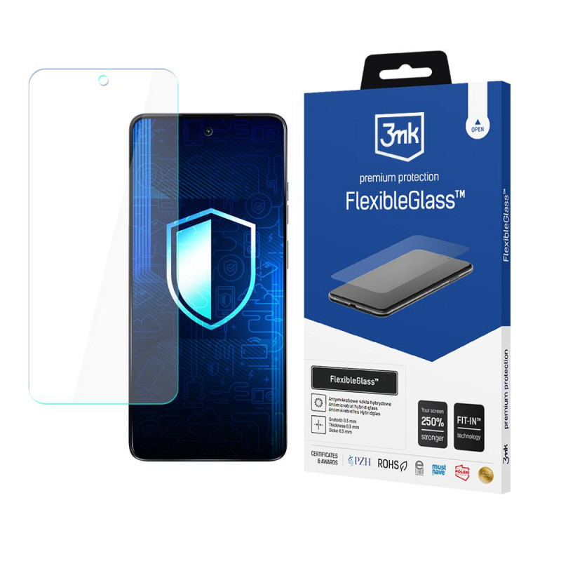 3MK FlexibleGlass υβριδικό γυαλί προστασίας οθόνης για Motorola Moto G24 / G24 Power