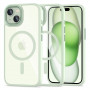 Θήκη Tech-Protect MagMat MagSafe για Apple iPhone 15, Πράσινο/Διάφανο
