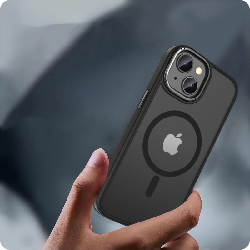 Θήκη Tech-Protect MagMat 2 MagSafe για Apple iPhone 15, μαύρο ματ