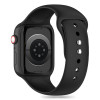 Tech-Protect Λουράκι σιλικόνης για Apple Watch 4/5/6/7/8/9/SE/10 (38/40/41/42 mm), Μαύρο
