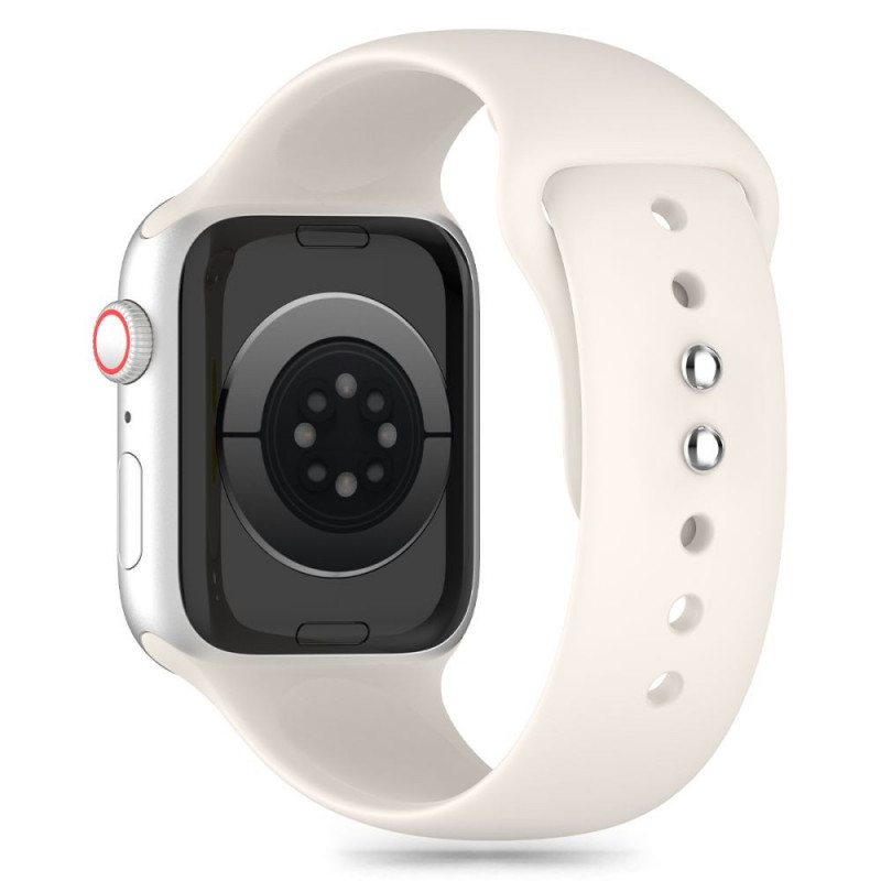 Tech-Protect Λουράκι σιλικόνης για Apple Watch 4/5/6/7/8/9/SE/10 (38/40/41/42 mm), Starlight
