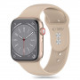 Tech-Protect Λουράκι σιλικόνης για Apple Watch 4/5/6/7/8/9/SE/10 (38/40/41/42 mm), καρυδί