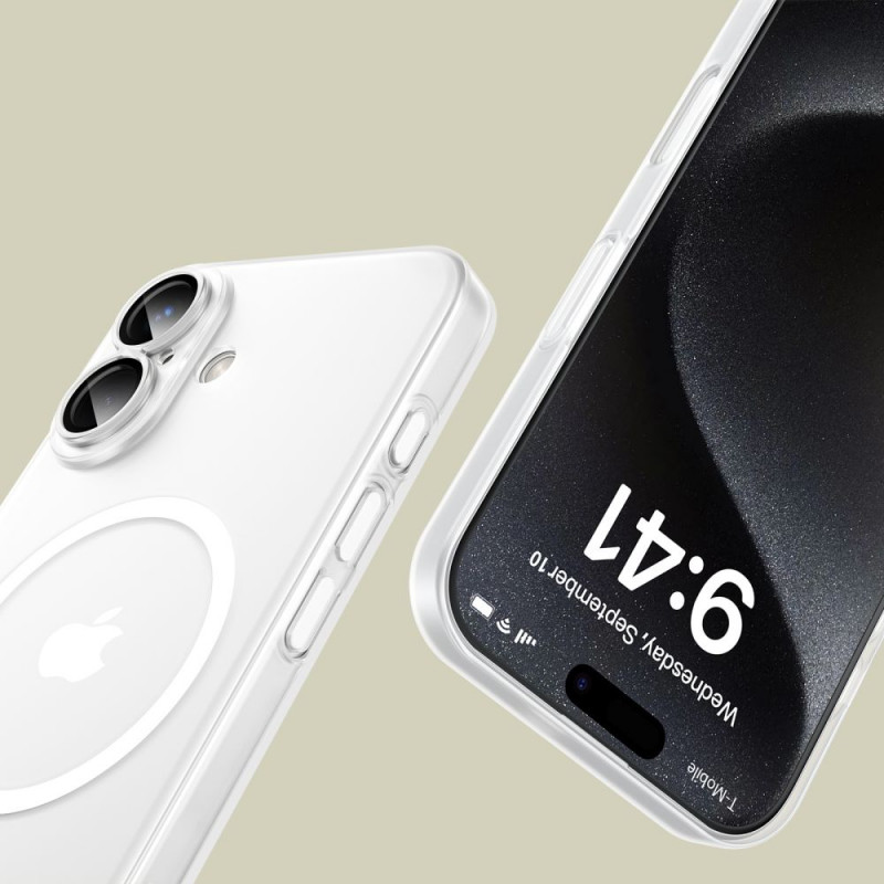 Θήκη Tech-Protect MagSlim MagSafe για Apple iPhone 16, Matte/White