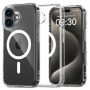 Θήκη Tech-Protect Flexair Hybrid MagSafe για Apple iPhone 16, Διάφανη