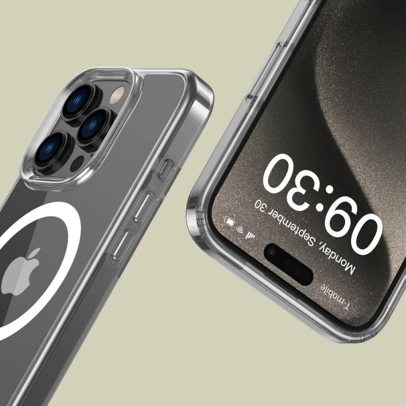 Θήκη Tech-Protect Flexair Hybrid MagSafe για Apple iPhone 16 Pro, Διάφανη