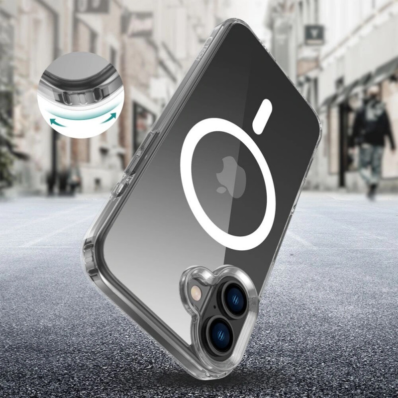 Θήκη Tech-Protect Flexair Hybrid MagSafe για Apple iPhone 16 Plus, Διάφανη