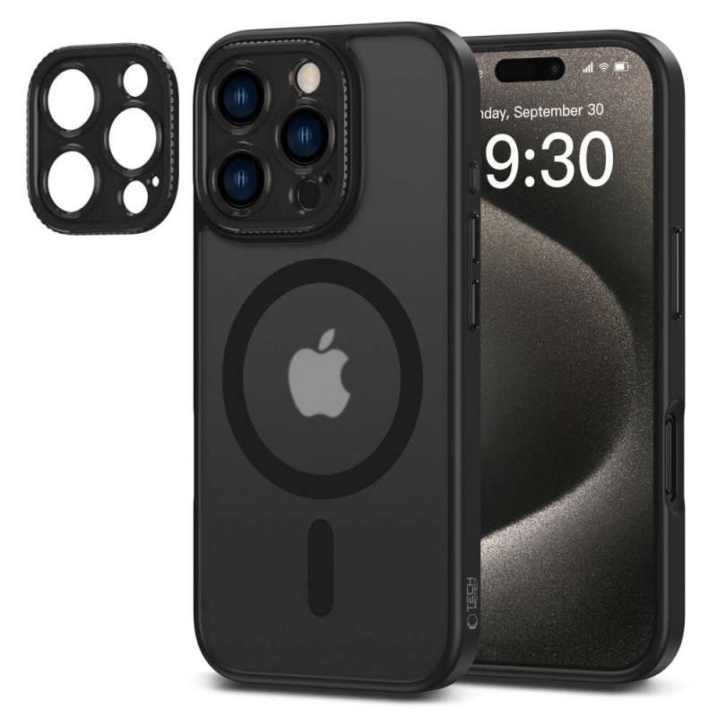 Θήκη Tech-Protect MagCam MagSafe για Apple iPhone 16 Pro Max, μαύρο ματ